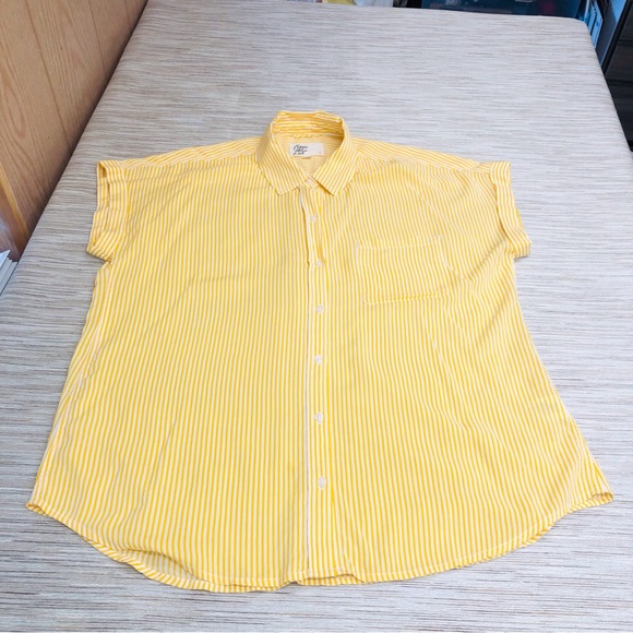 Cosmic Blue Love Yellow Stripe Tunic - Picture 11 of 16